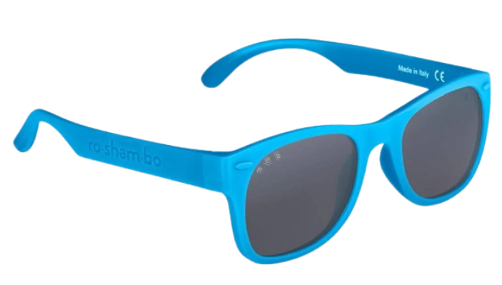 Grey lens/blue frame