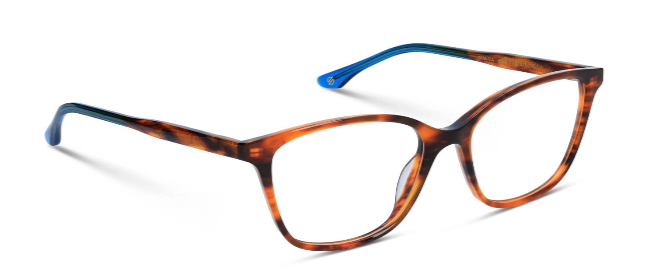 Brown Havanna/Azure Blue