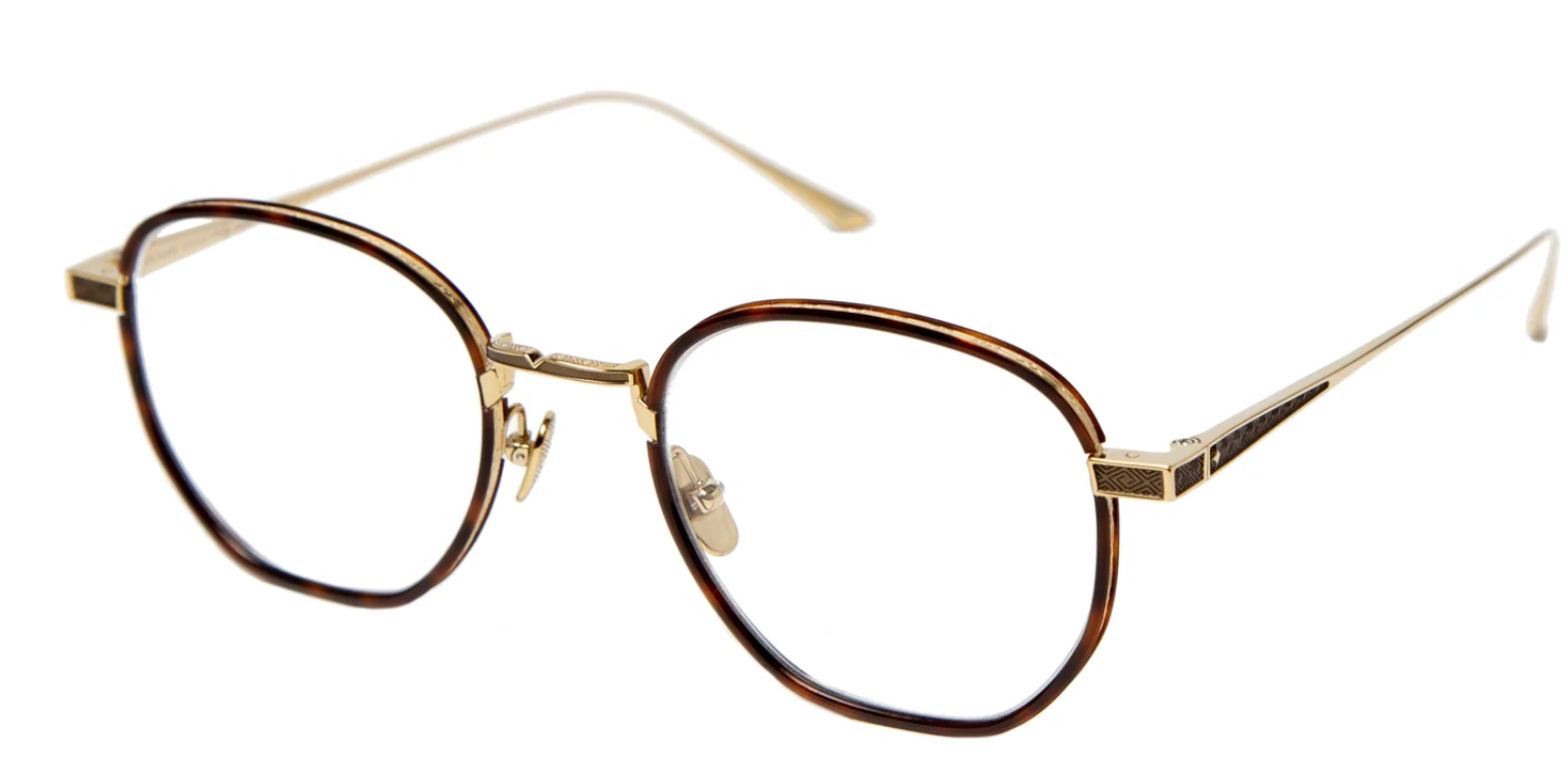 Gold / tortoise