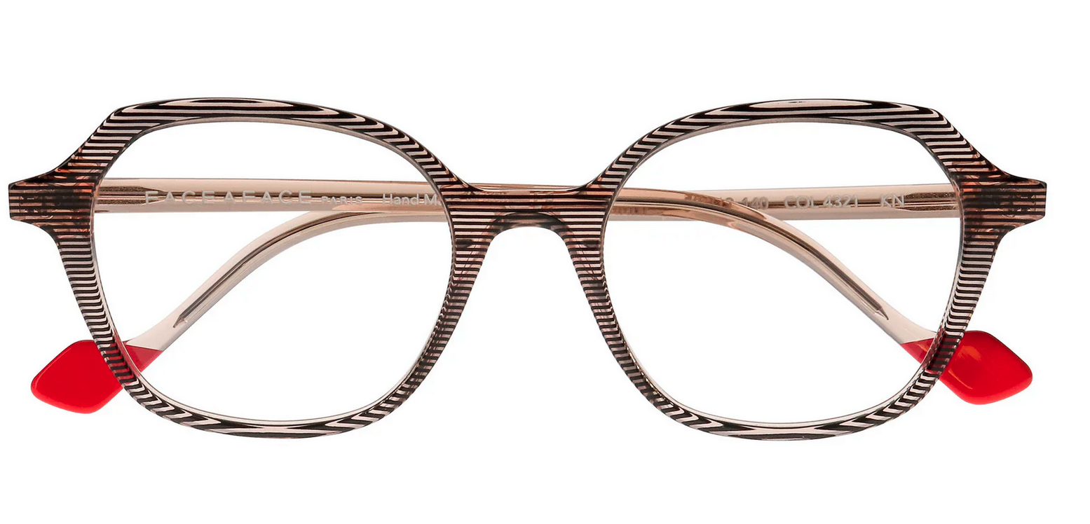 Djune 2 / Transparent Striped Amber