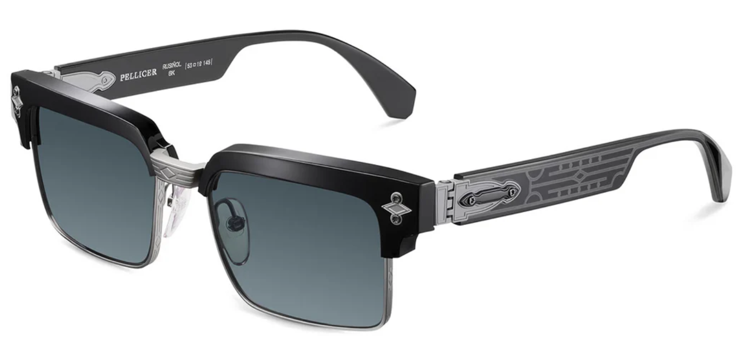 BK - BLACK AND SILVER