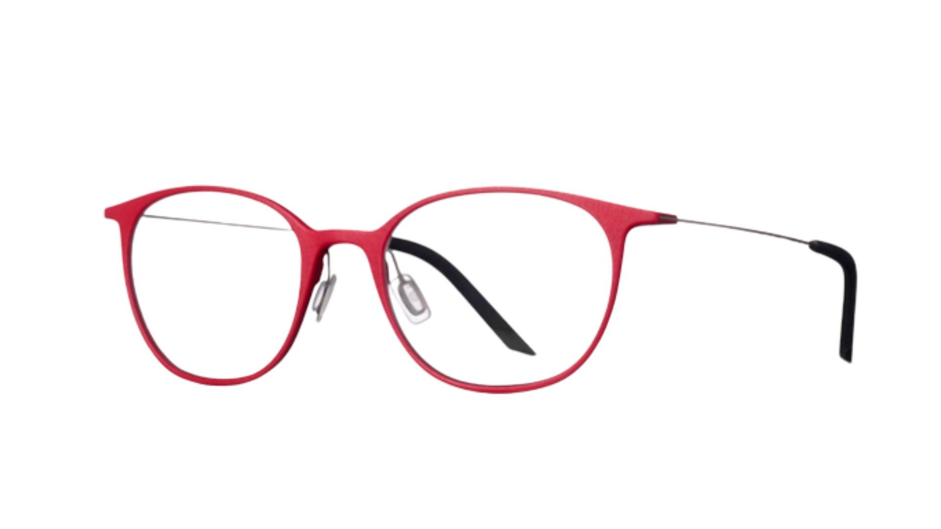 Rubin Red - Pearly Steel temple