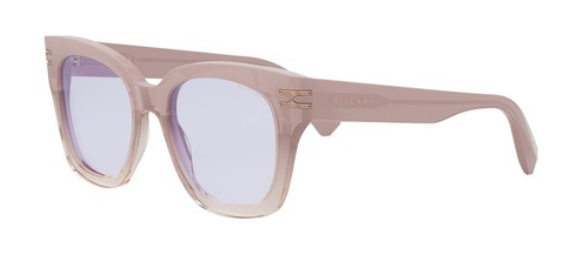 072 - TRANSPARENT PINK W/ GOLD