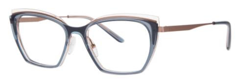 3163 Crystal Dark Blue/Rose Gold