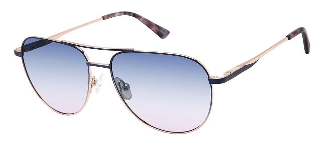 Navy Rose Gold