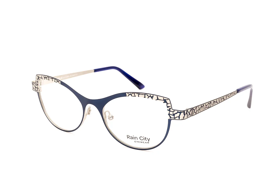 871 Blue M / Silver M