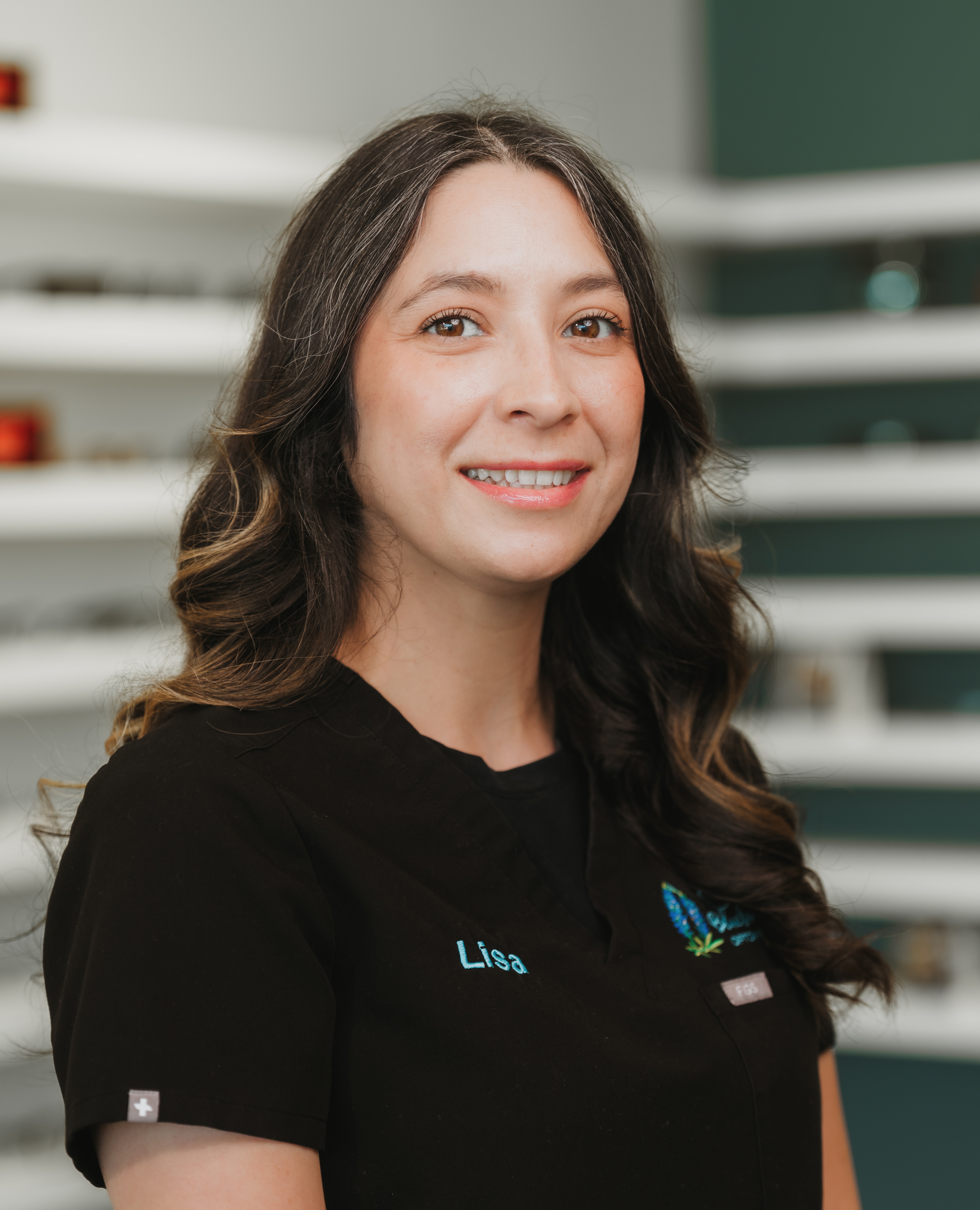 Meet Lisa "One of my favorite frame lines we carry is Raen. I love that their styles feel effortless and timeless, but still have a unique, modern edge. They’re handmade with great attention to detail, so the quality really stands out when you try them on. I also like that Raen has that laid-back, coastal California vibe—it feels stylish without being over the top. It’s a brand "I personally would wear every day because it’s both comfortable and versatile."