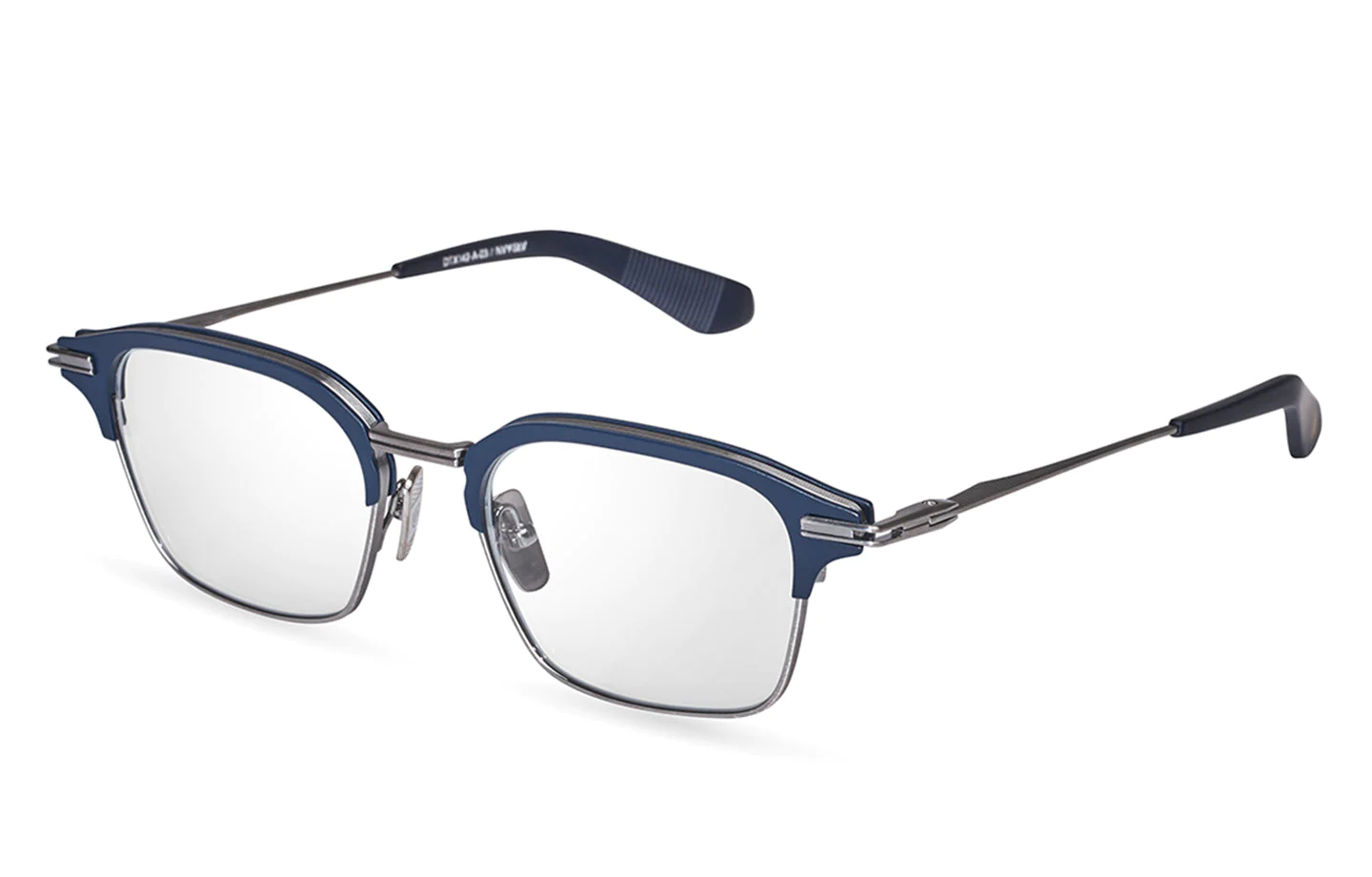 Typographer / MATTE NAVY - ANTIQUE SILVER