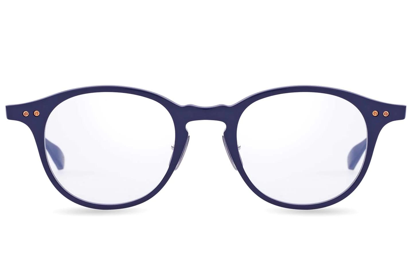 Matte Navy - Silver - White Gold