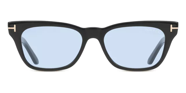 shiny black / blue