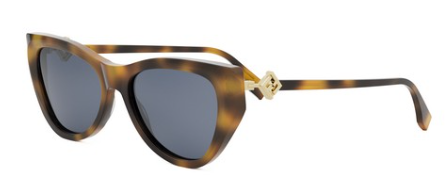 53V Shiny Havana Blue Lense