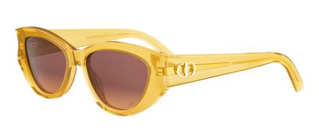 66D2 Shiny Yellow/ Brown Lense