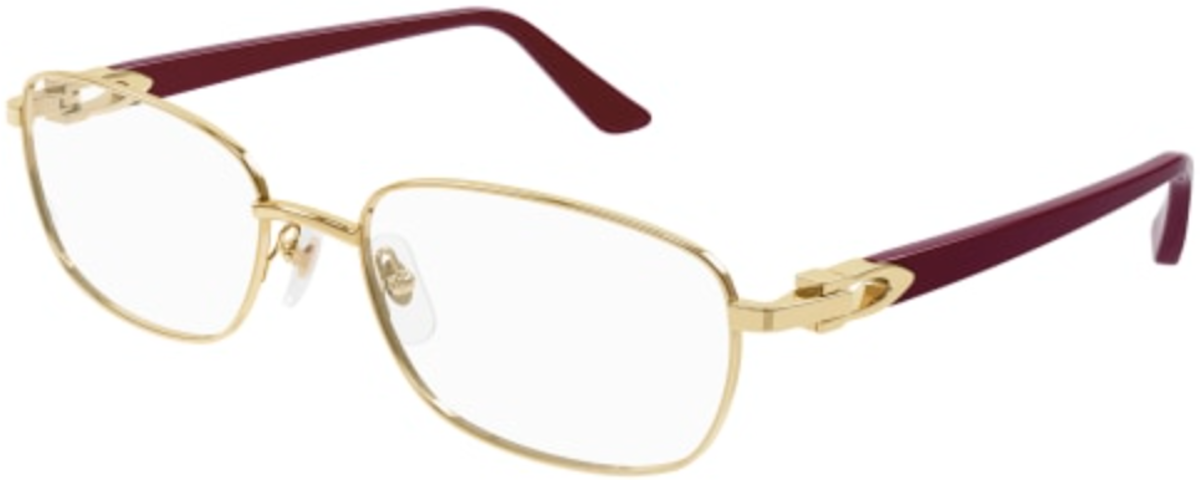 003 GOLD BURGUNDY-TRANSPARENT