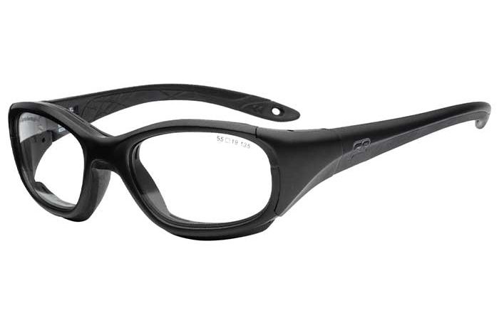 Matte Black/Black / Clear With Silver Flash Mirror