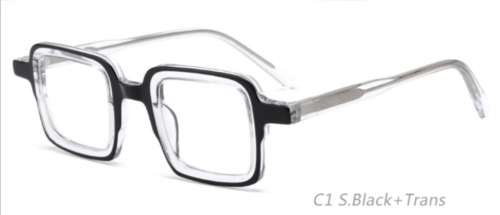C1 BLK/CLEAR