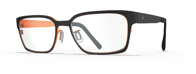 1750-Matt Black/Blaze Orange
