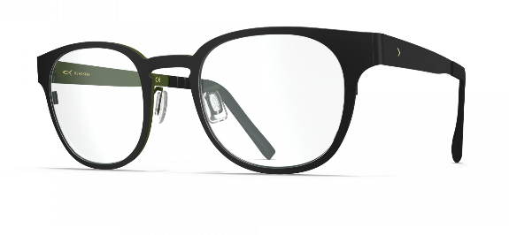 1665-Blackfin Black/Olive Green