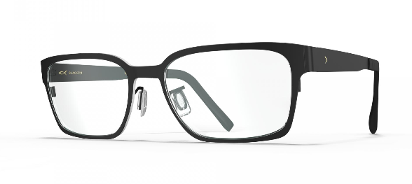 1725-Matte Black/Frosted Gray