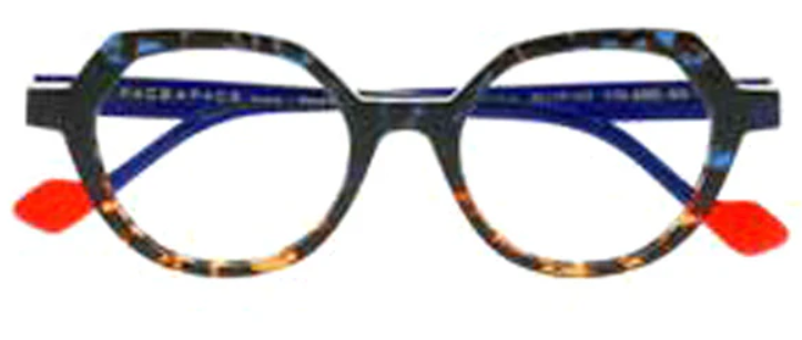 6205-Blue Orange Gradient Tortoise