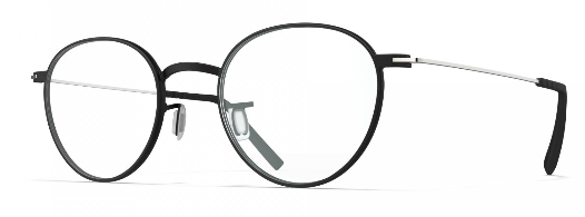1538-Black/Shiny SIlver