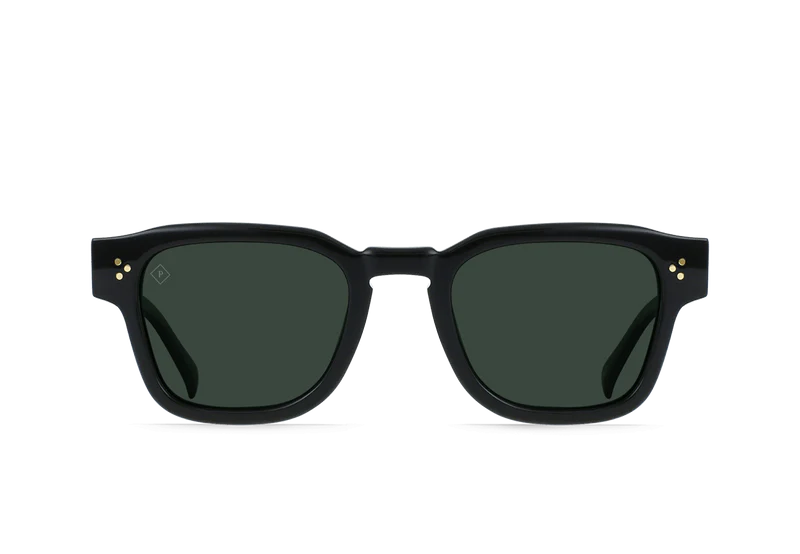 S762- Recycled Black/ Green Polarized