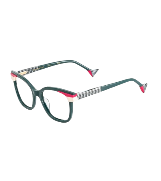 03-Green/Fuchsia/White