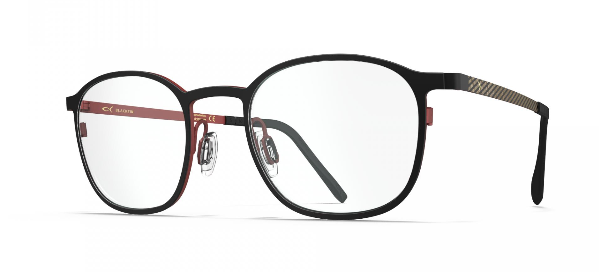 601-Matte Black/Mahogany Red