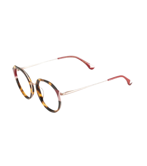 02-Havana/Burgundy/Pink