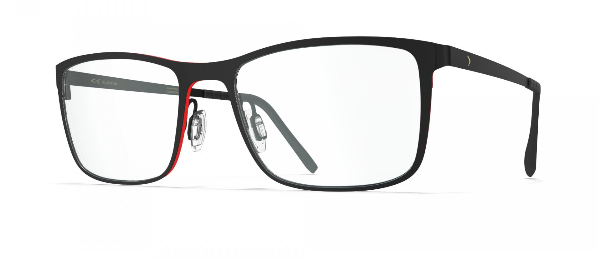 1763-Blackfin Black/Fluo Red