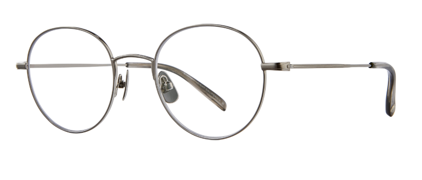 BS/BKSLT-Brushed Silver/Black Sleet Tortoise
