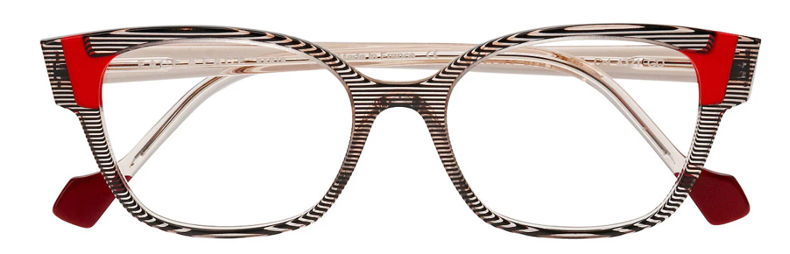 4321-Transparent Striped Amber