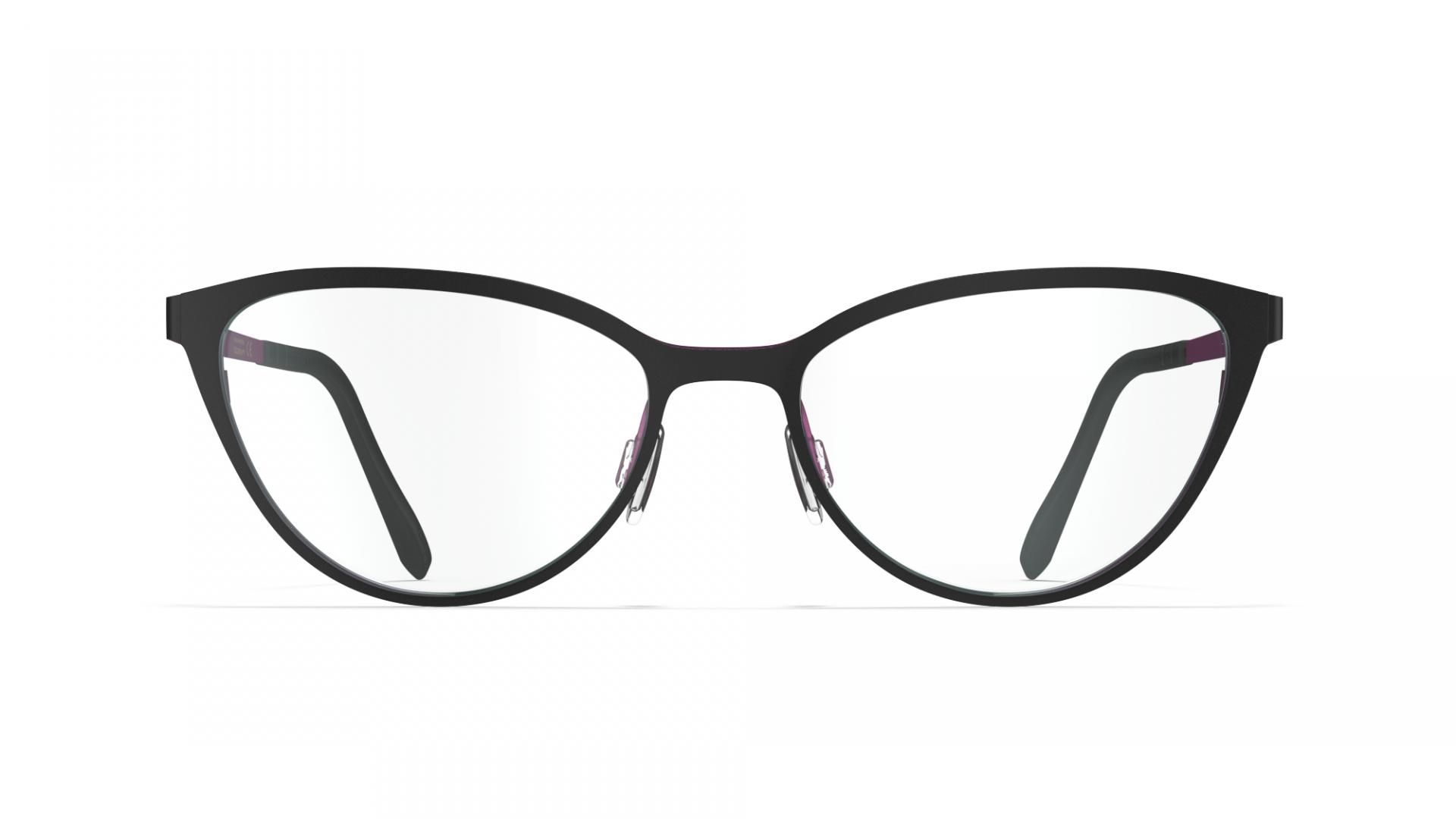 1597-Matte Black/Deep Magenta