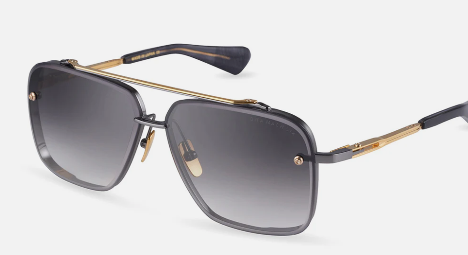 Mach Six/ Black Rhodium Yellow Gold/ 62/12/130