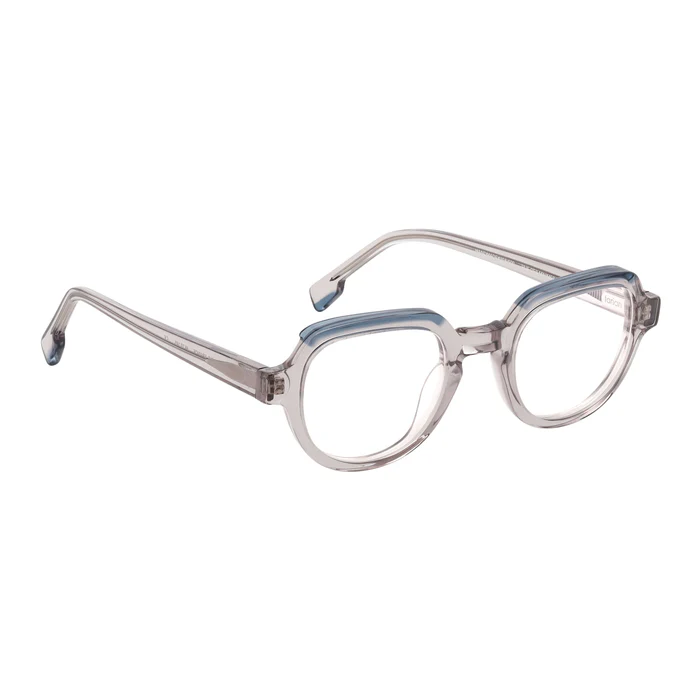 ClearGrey / Blue