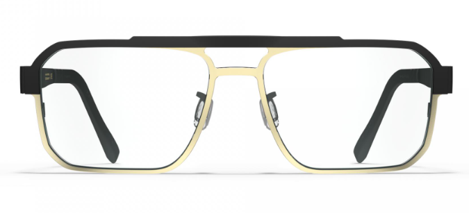 BLACKFIN BLACK/SATIN GOLD