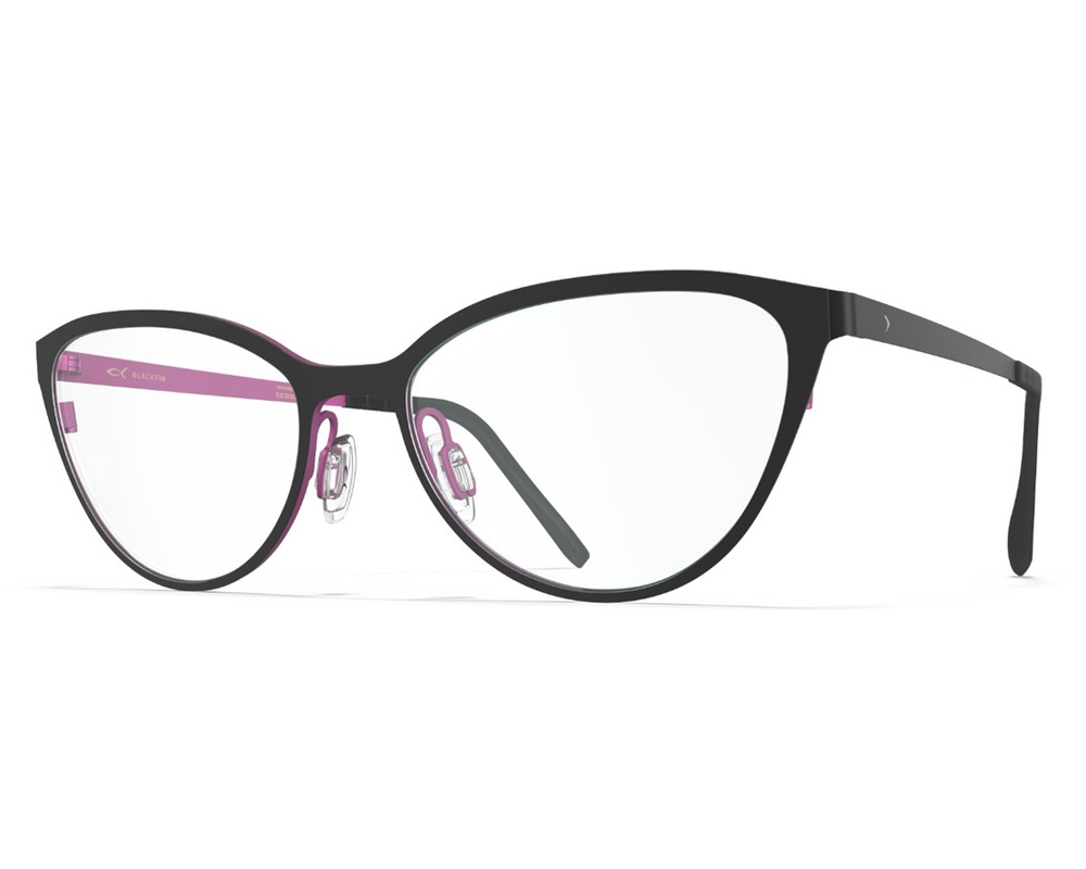 MATT BLACK/DEEP MAGENTA