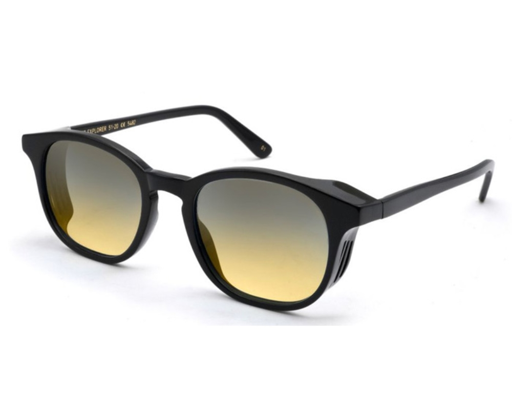 Black with Yellow Gradient