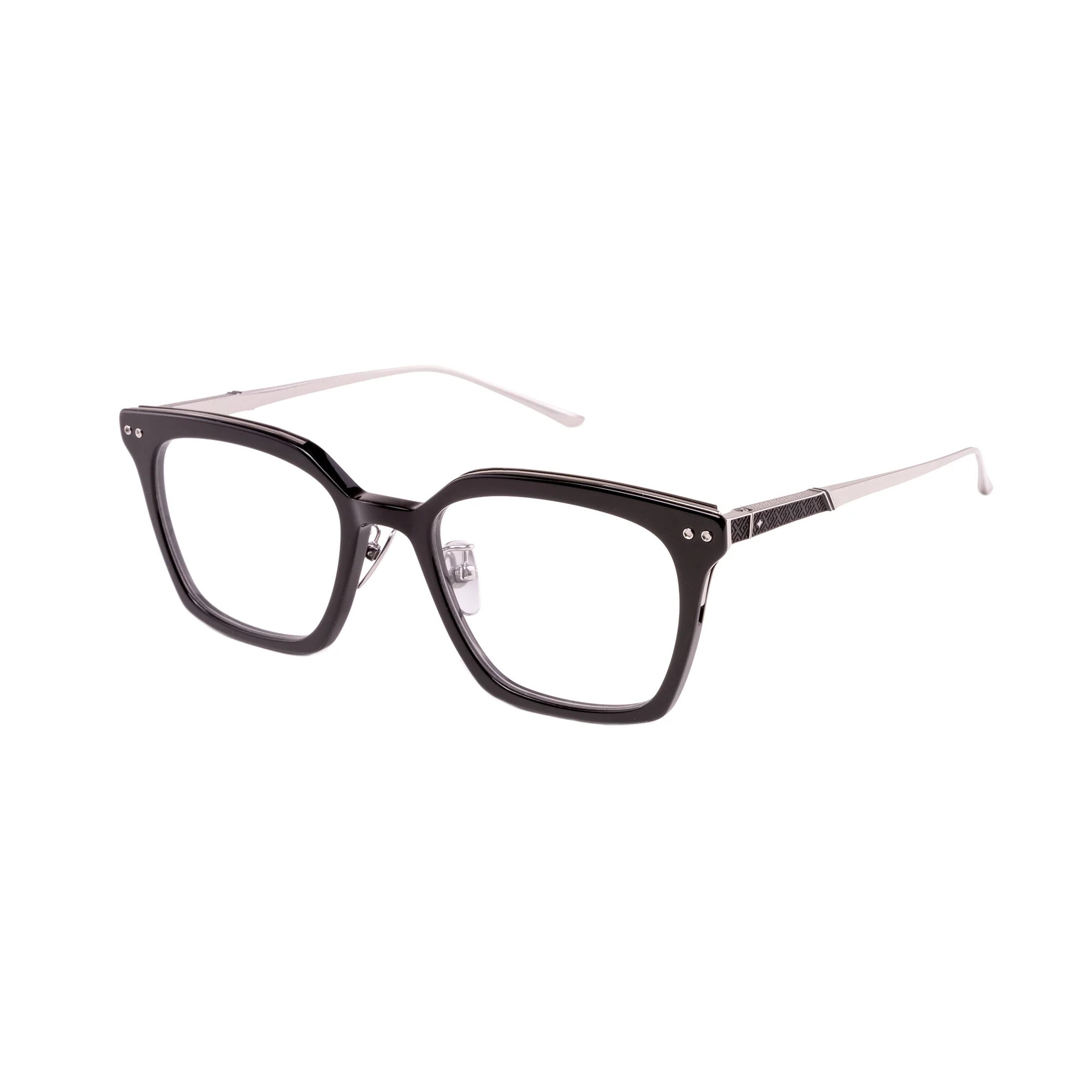 BLACK/12K SILVER