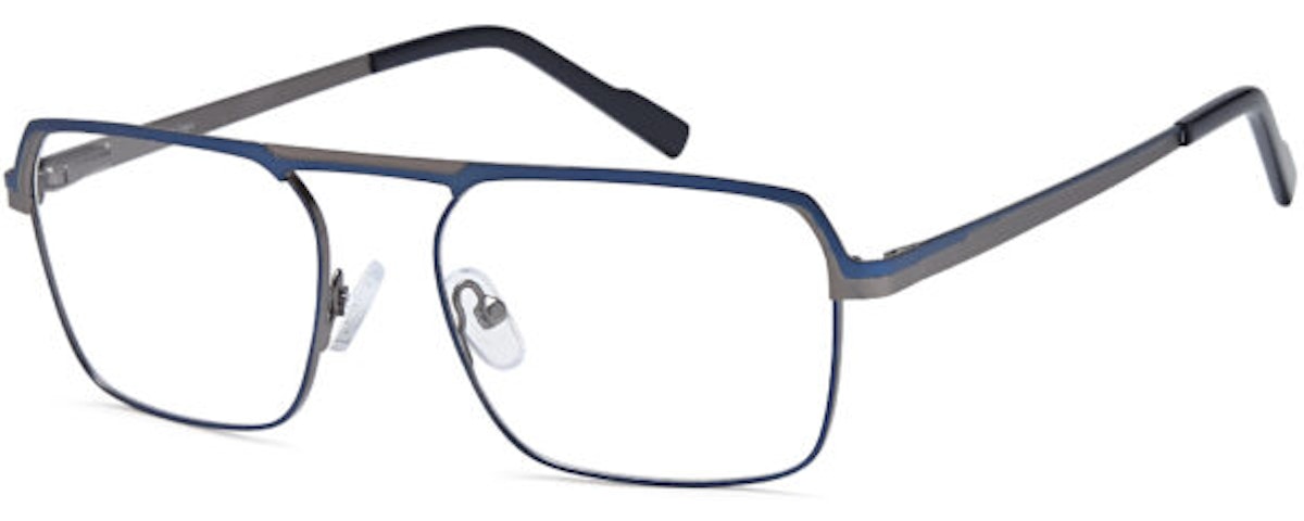 Blue/gunmetal