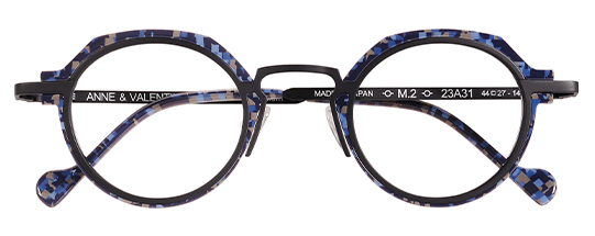 23A31 BLACK BLUE CONFETTI