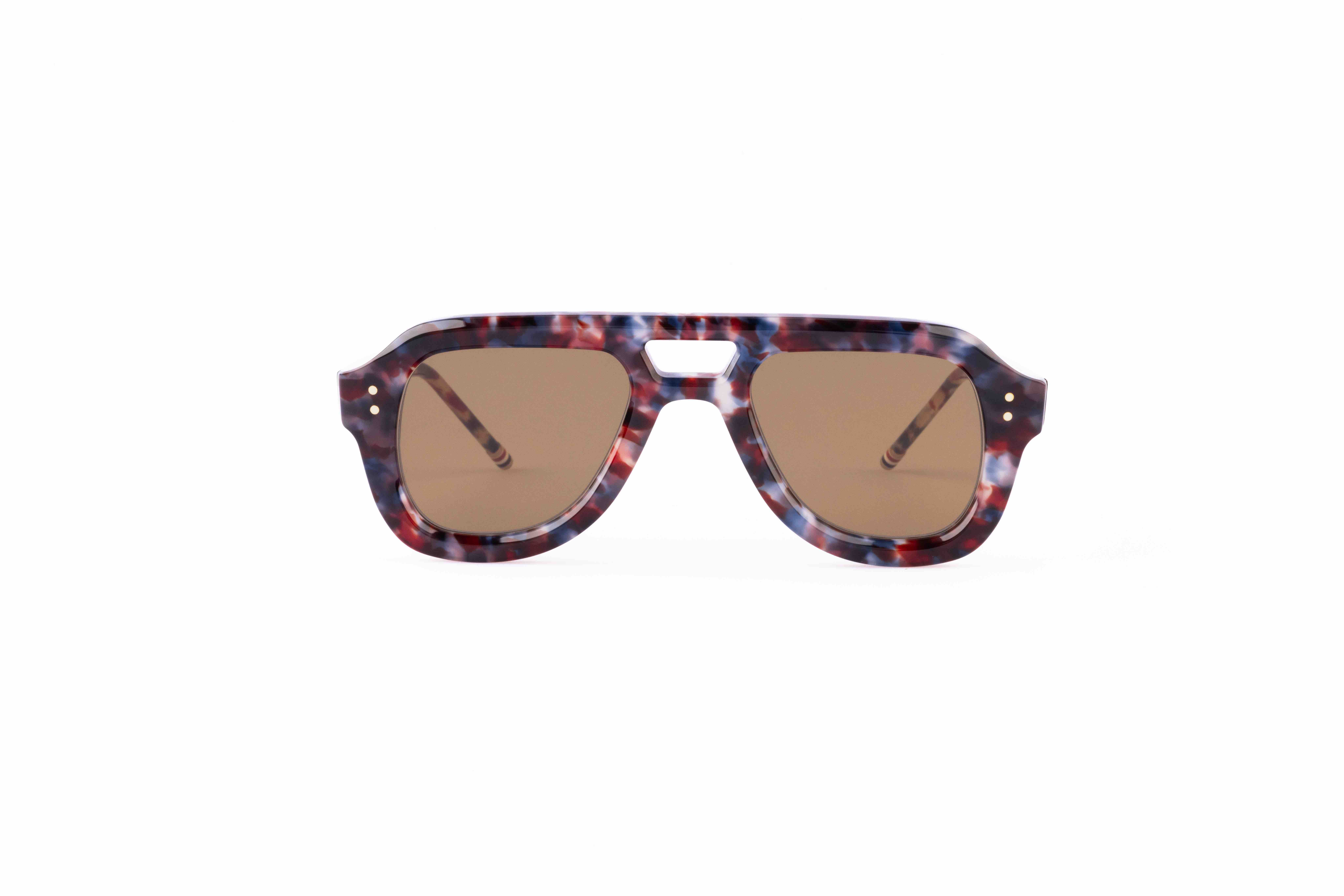 960 RED BROWN WHITE