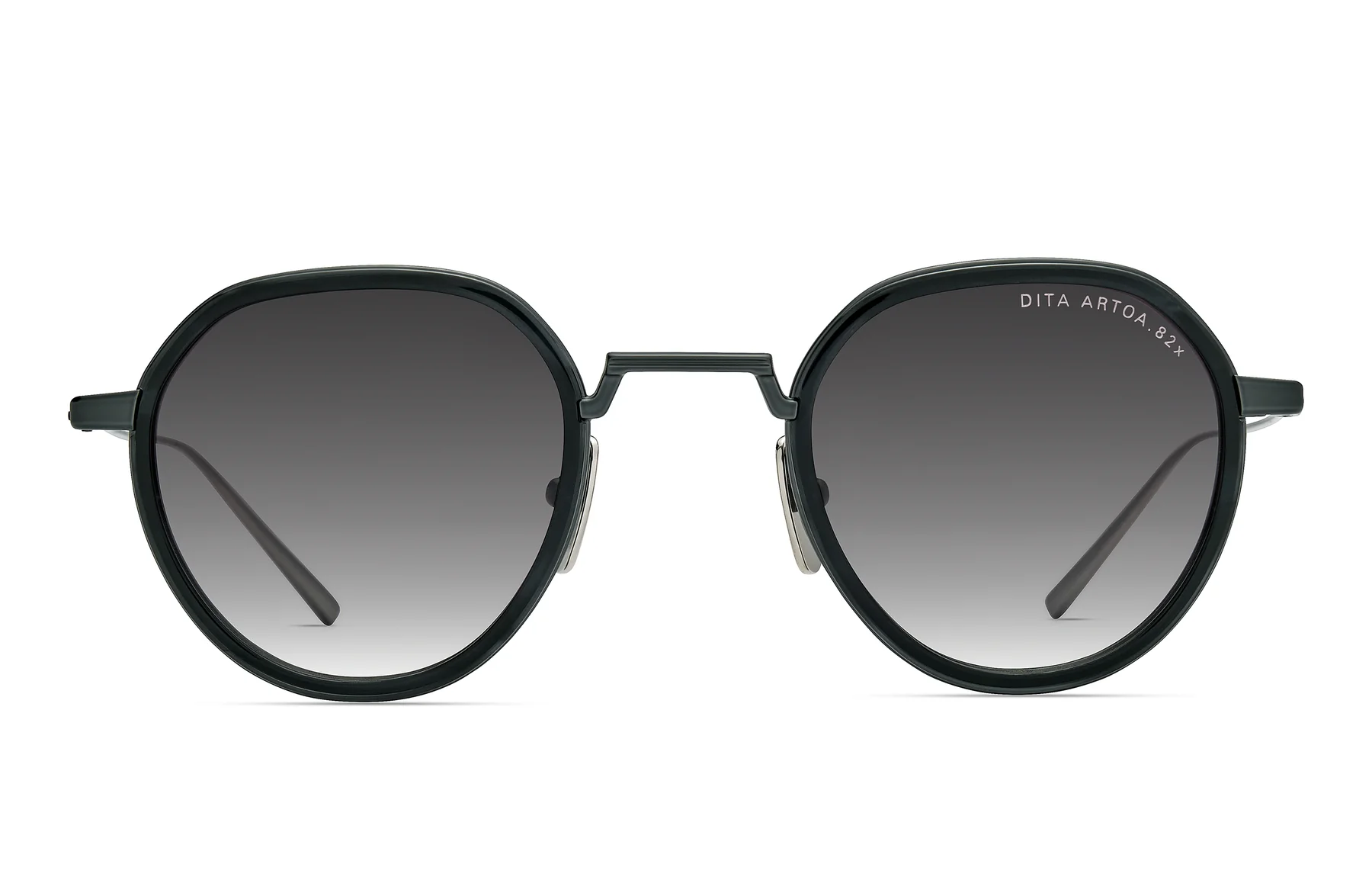 BLACK IRON INK SWIRL SILVER