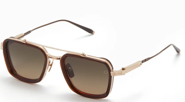 DK BROWN CRYSTAL WHT GOLD