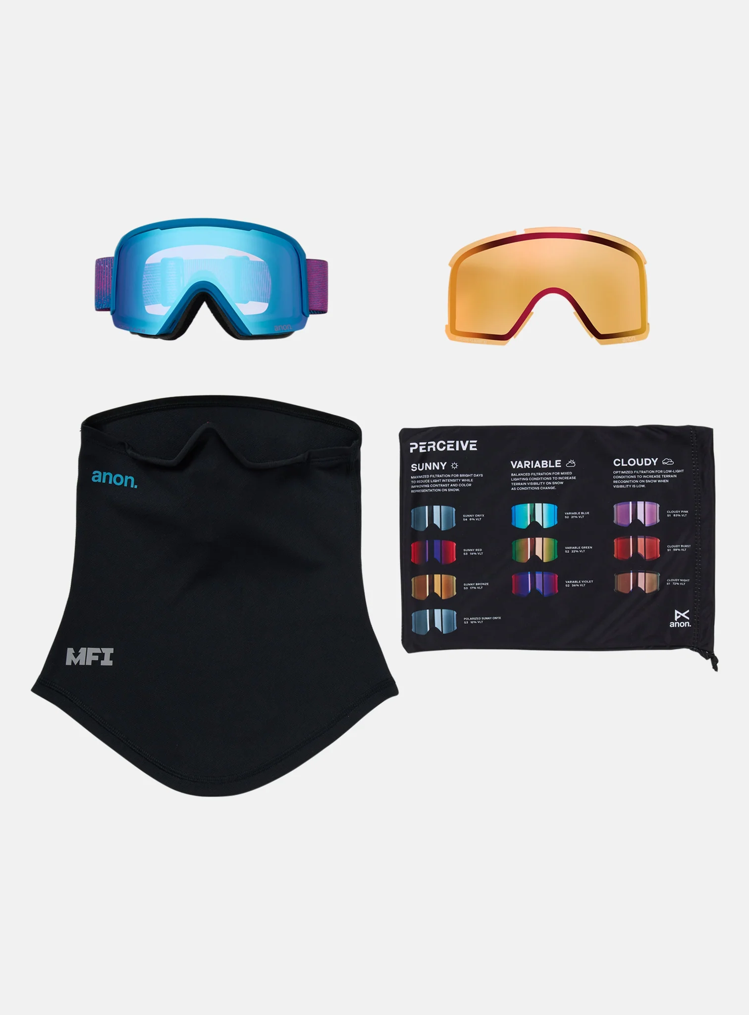 NESA S / PINK DENIM/BLUE