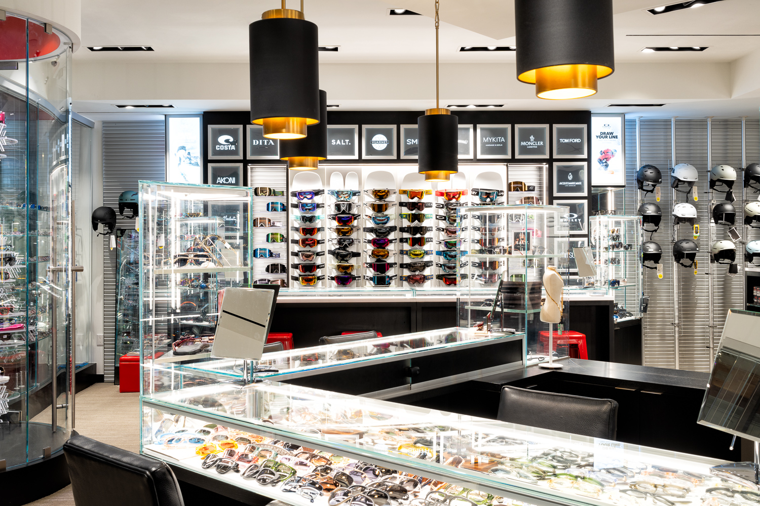 WE CURATE A COLLECTION OF THE WORLD'S FINEST GLASSES, SUNGLASSES AND GOGGLES WITH PROFESSIONAL VISION CARE AND PRESCRIPTION OPTICS.