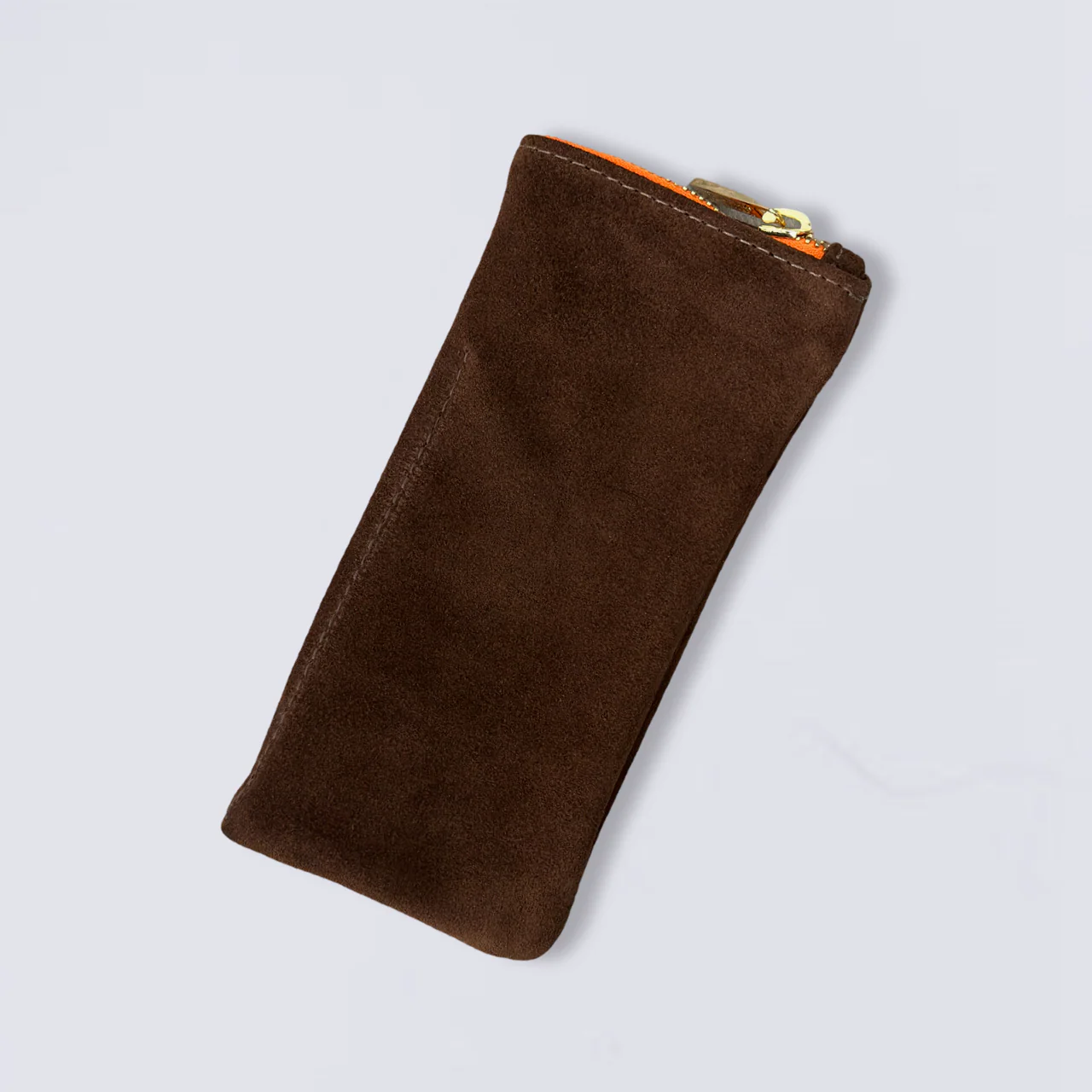 SUEDE CHOCOLATE ORANGE GOLD