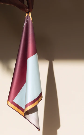 SILKTECH CLEANING CLOTH / BURGUNDY /BLUE /ORANGE