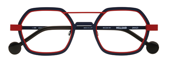 24A23 NAVY RED