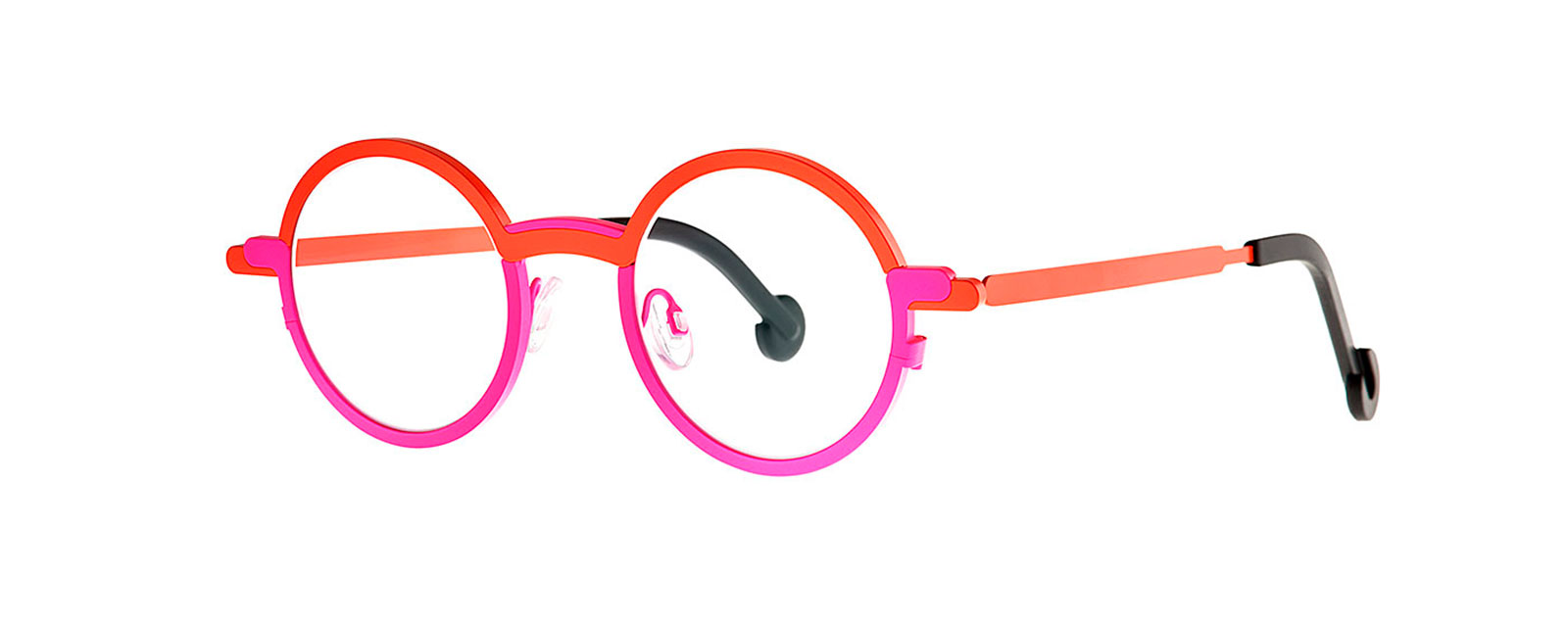 ORANGE/ FLUO PINK