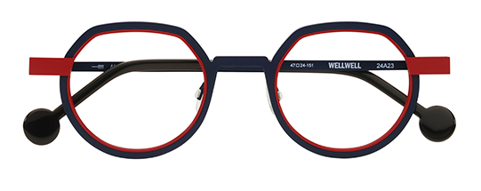 24A23 NAVY RED